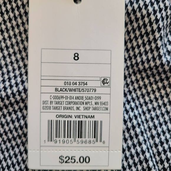 Houndstooth check stretch trouser 8 - Picture 5 of 6